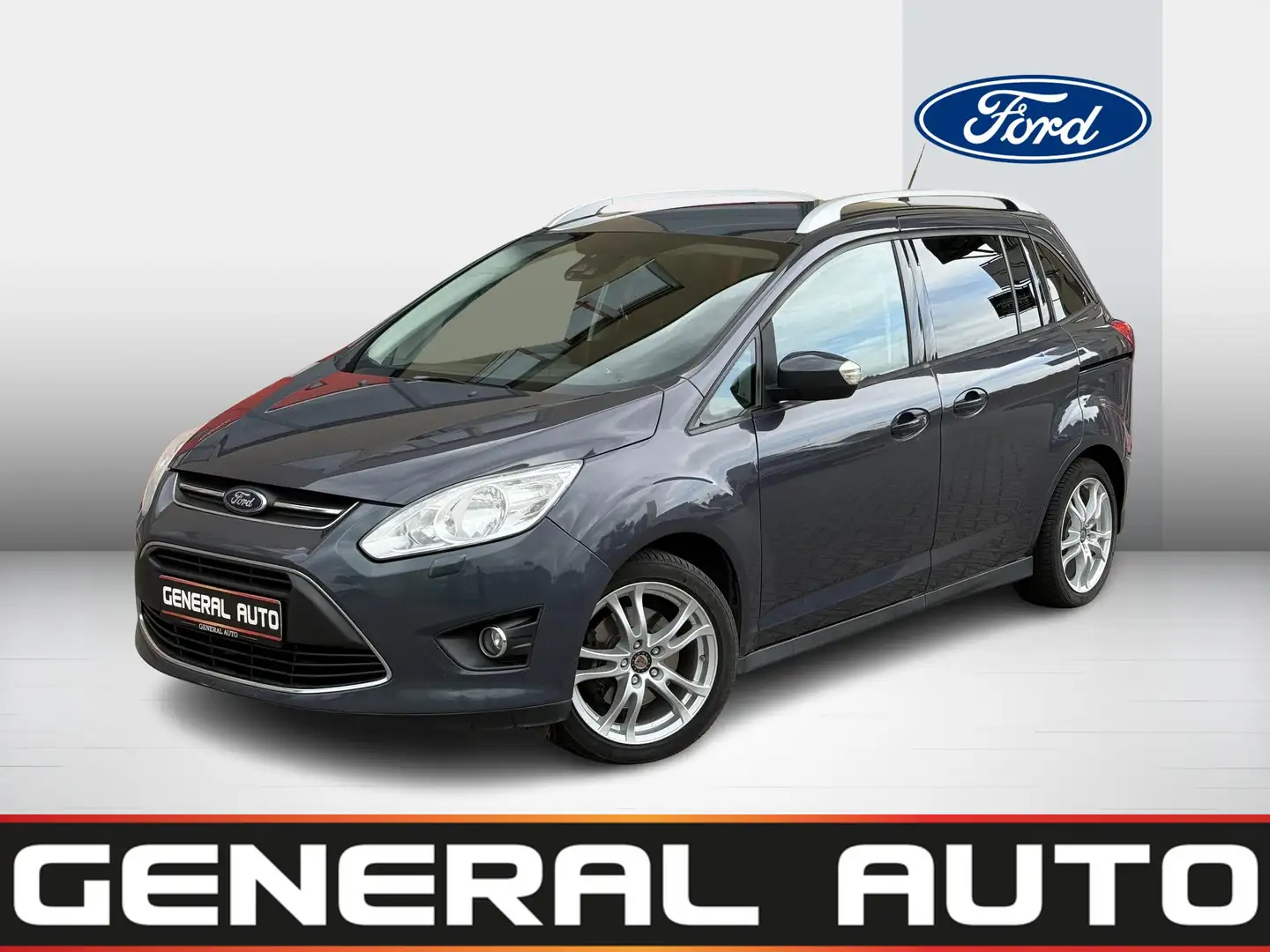 Ford Grand C-Max 1.0 Titanium 7p. NAVI, Nieuwe Distributieriem Grigio - 1