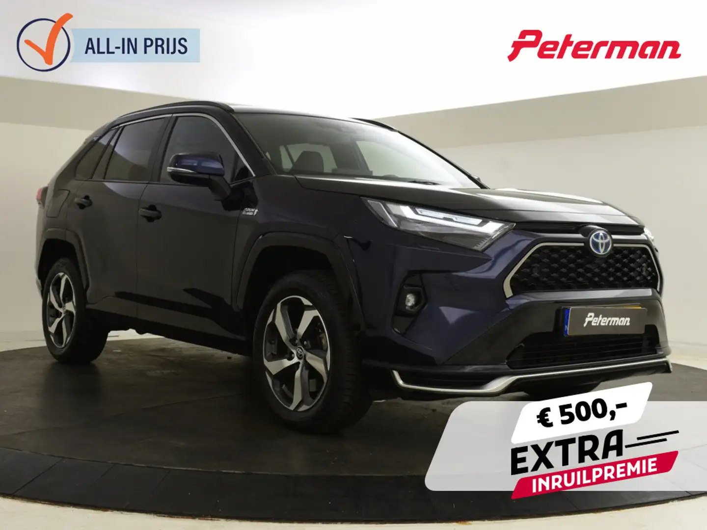 Toyota RAV 4 2.5 Hybrid Plug-In AWD Style 306PK | PDC V+A | Stu Bleu - 1