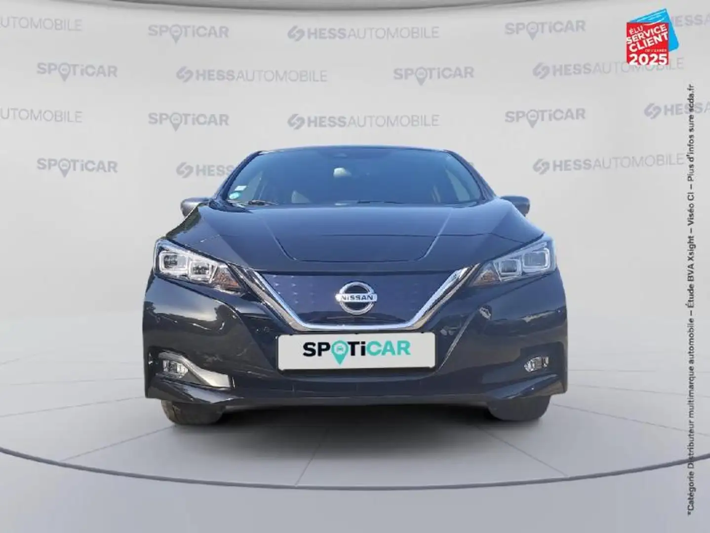 Nissan Leaf 150ch 40kWh Tekna 19 Sieges chauf GPS Camera Nero - 2