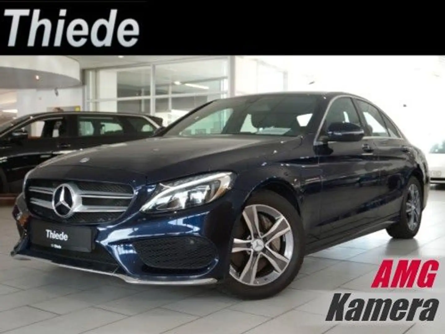 Mercedes-Benz C 200 LIM. AMG LINE NAVI/LED/KAMERA/SH/SPORT/AHK plava - 1