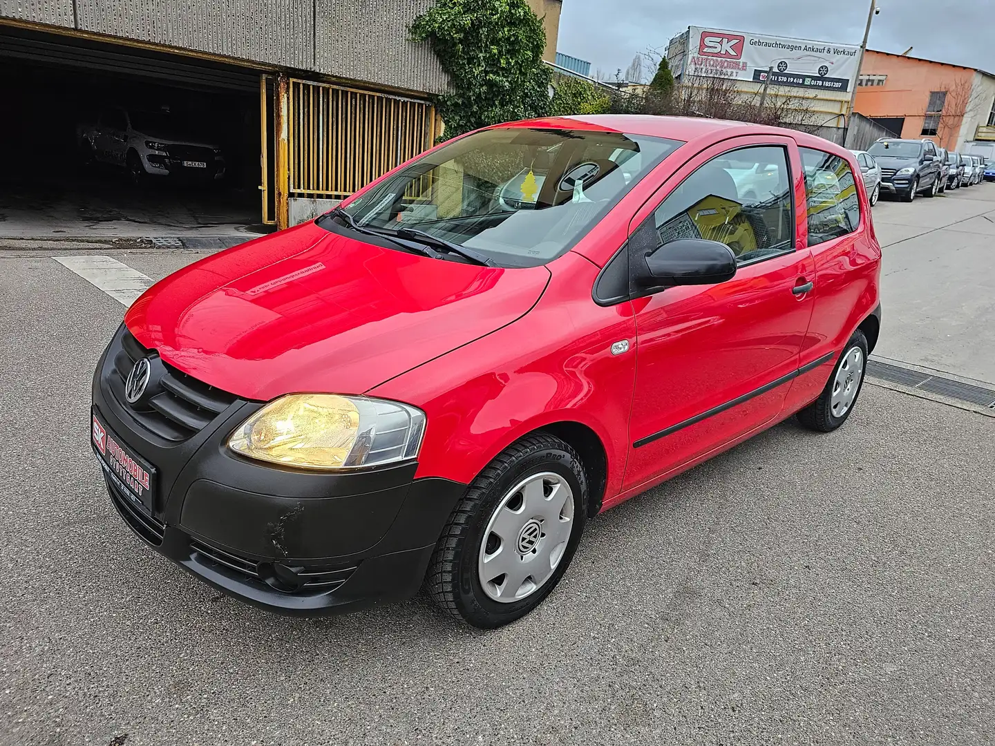 Volkswagen Fox TÜV Neu Czerwony - 1