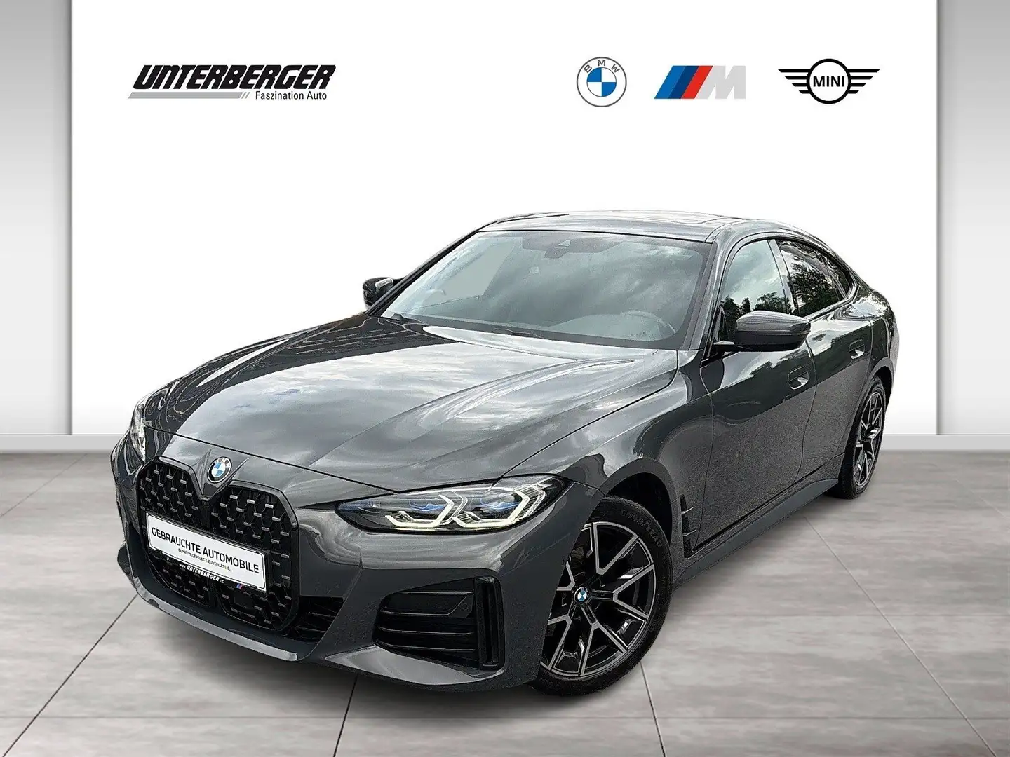 BMW 420 d xDrive Gran Coupe Modell M Sport Grau - 1