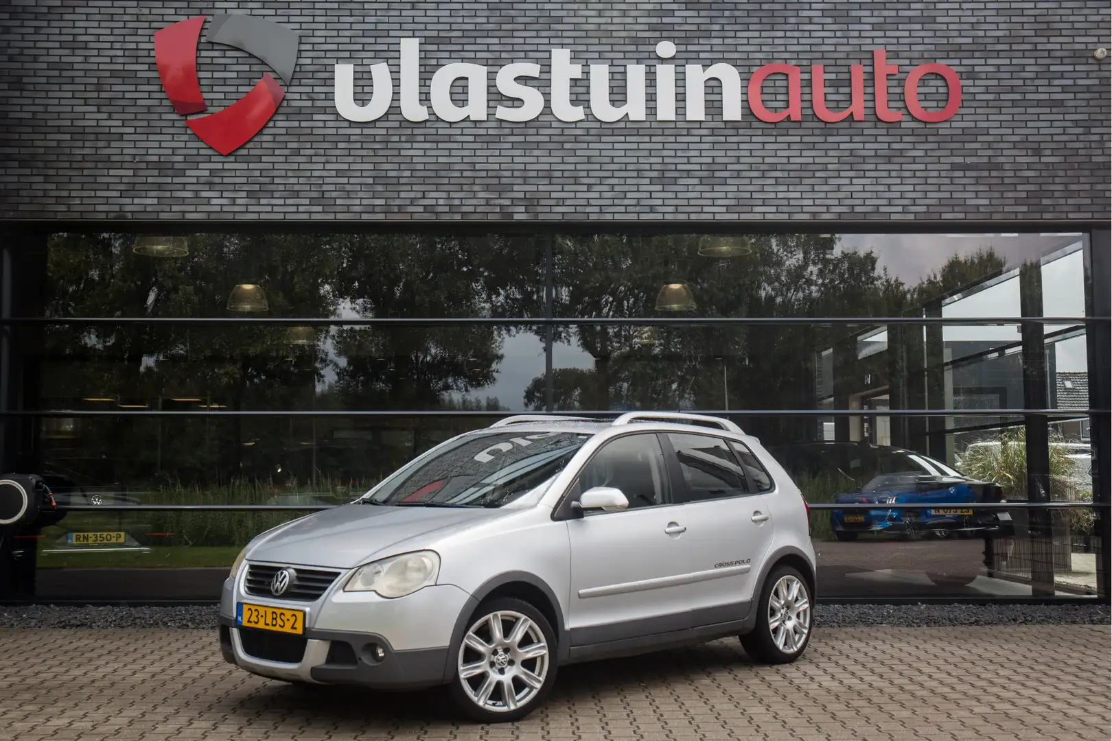Volkswagen Polo Cross 1.2-12V , Schuif/Kanteldak, Airco, Cruise Gris - 1