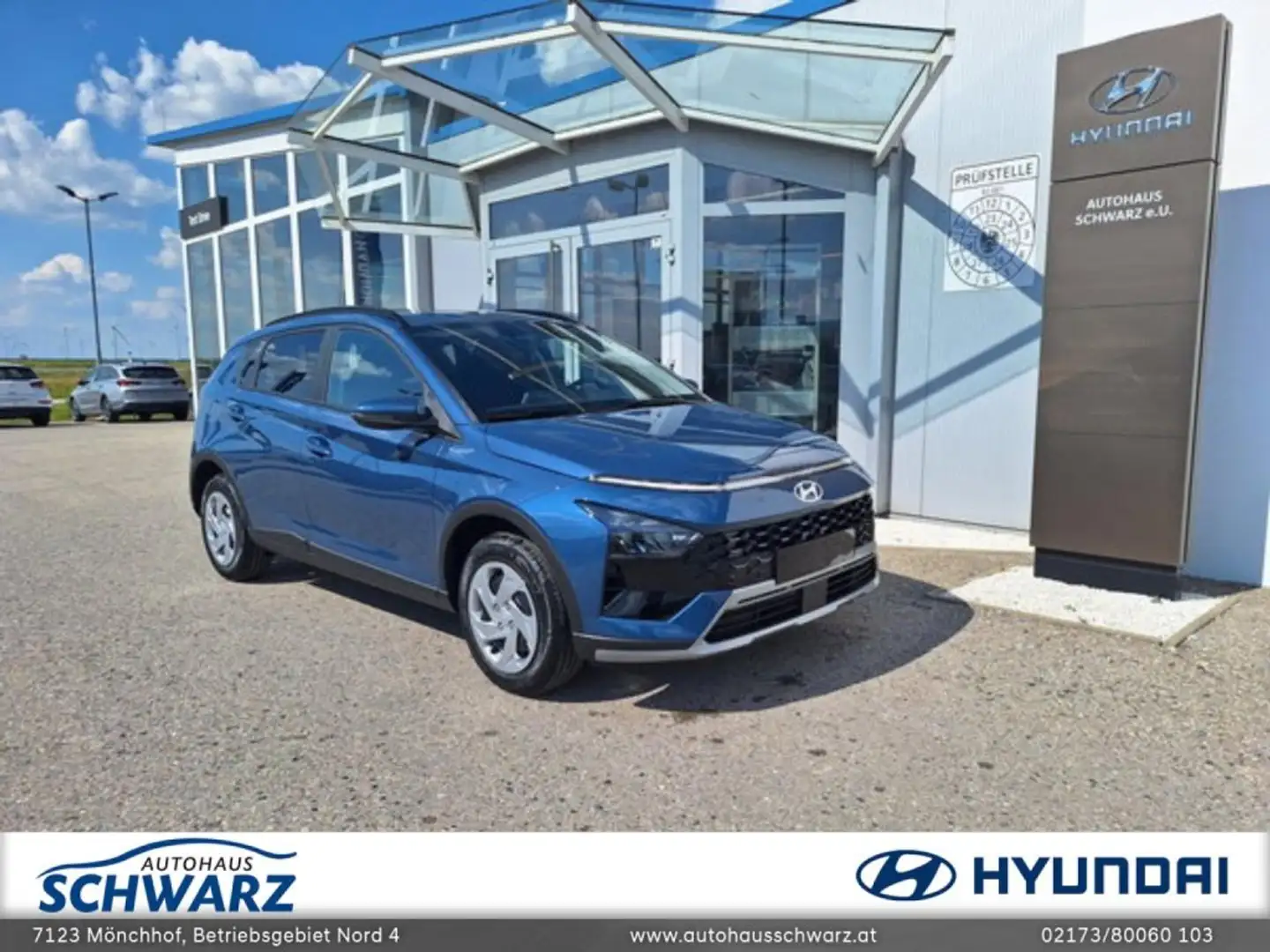 Hyundai BAYON GO 1.0 T-GDI DCT y6bg2-PP1 Blau - 1