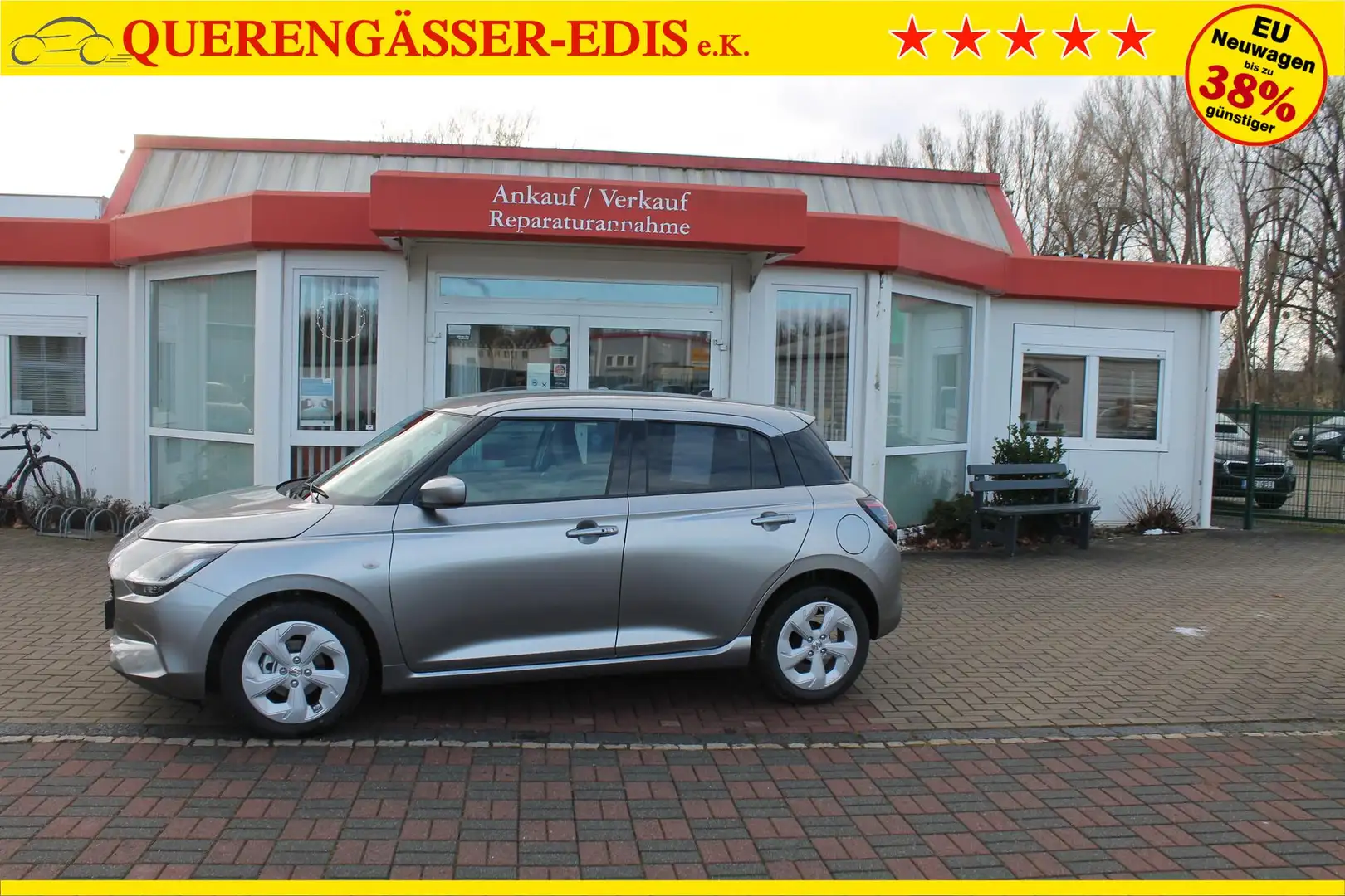 Suzuki Swift 1.2 Dualjet Hyb. "Comfort" FL *Navi*Kessy*SHZ*K... Zilver - 2