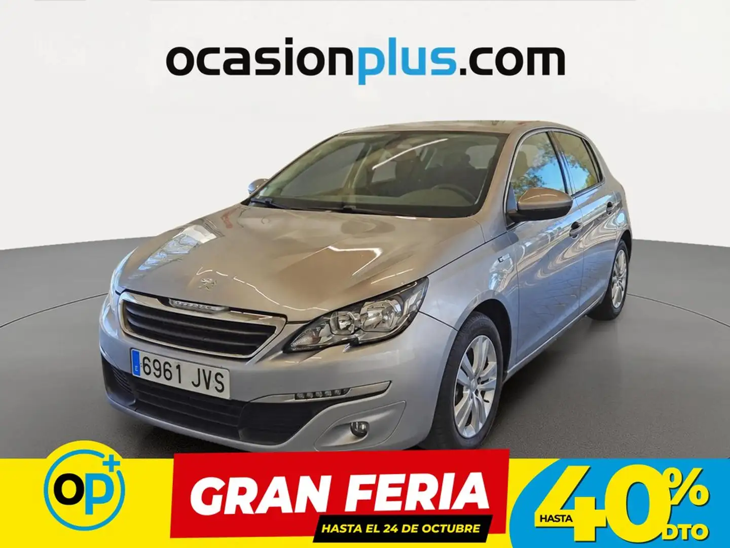 Peugeot 308 1.2 PureTech S&S Style 130 Gris - 1
