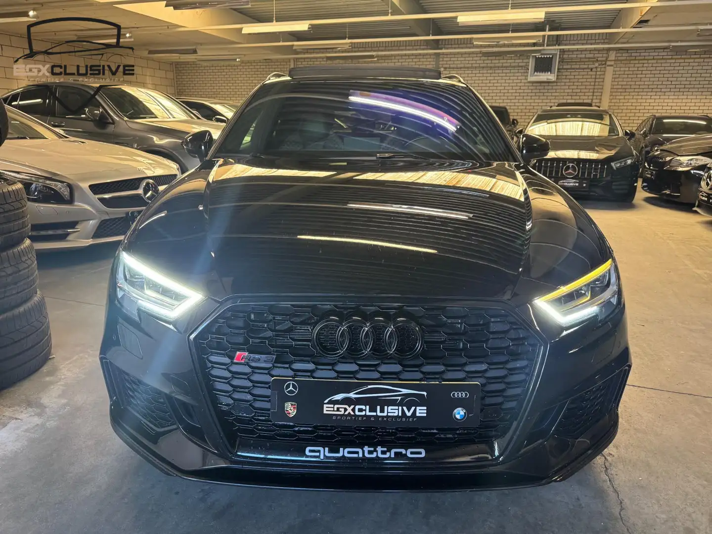 Audi RS3 Sportback 2.5 TFSI Quattro Pano/Carbon/RSZetels/Fa Black - 2