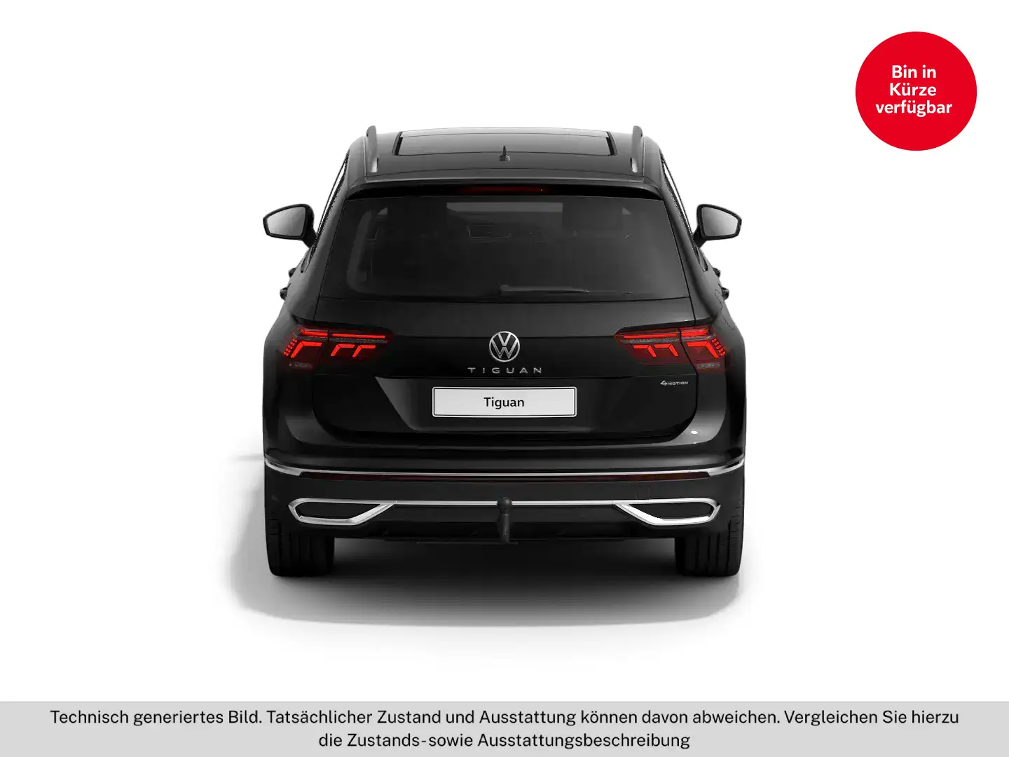 Volkswagen Tiguan Elegance TDI SCR 4MOTION DSG Schwarz - 2