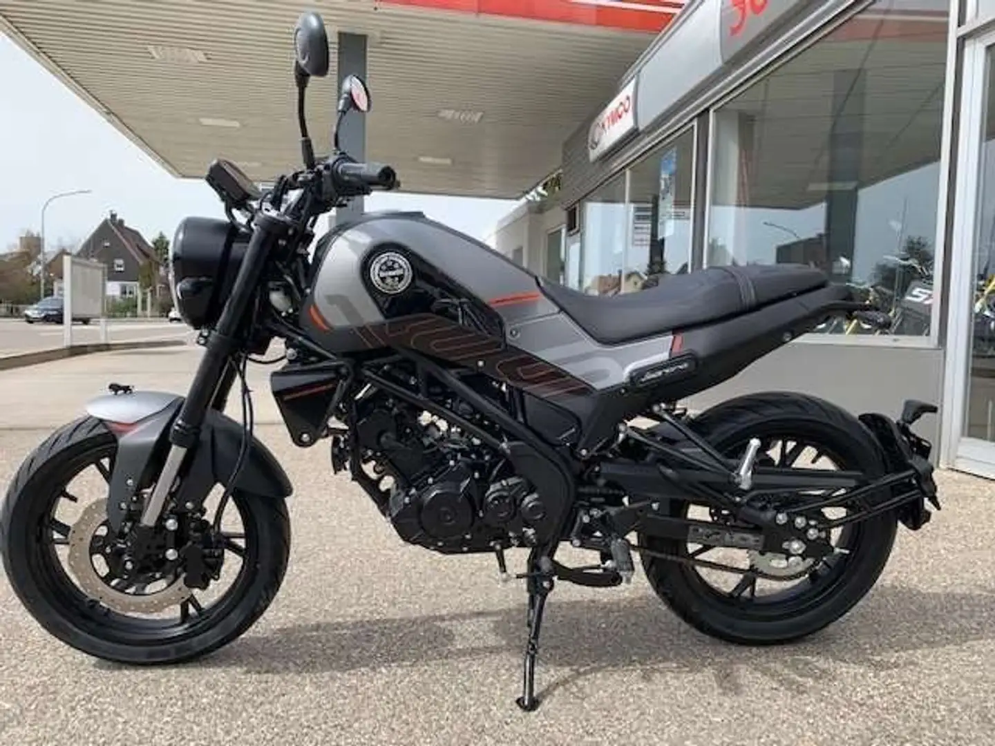 Benelli Leoncino fuori uscita di scarico con libretto tutto Negru - 1