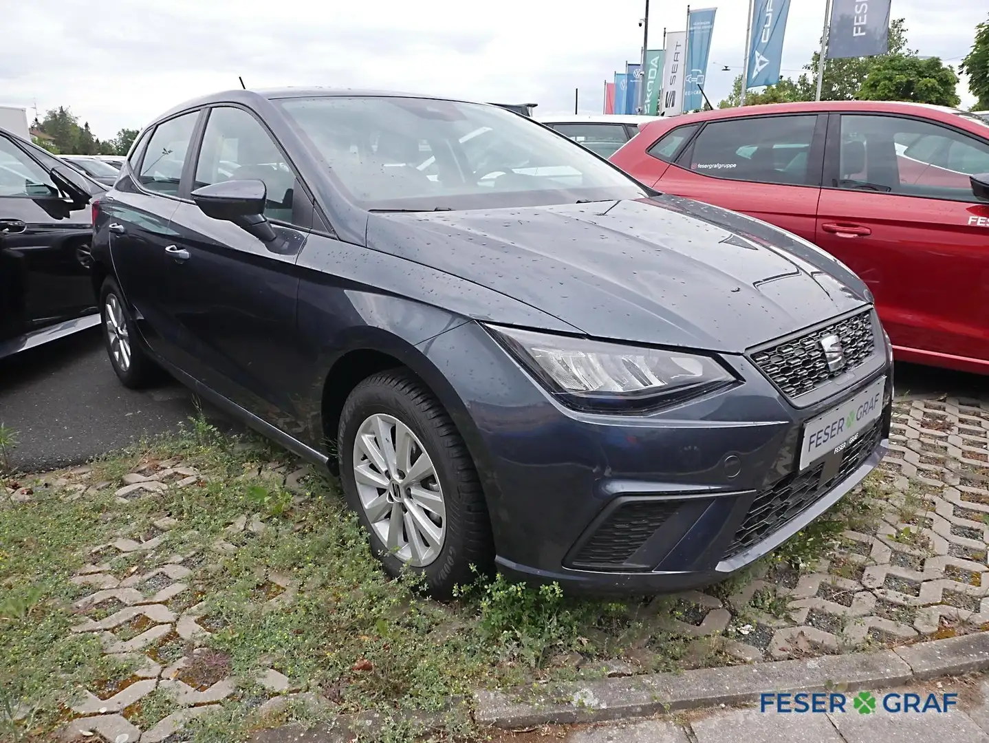 SEAT Ibiza Style 1.0 TSI LM*KLIMA*SH*PDC*FULL-LINK* Grau - 2