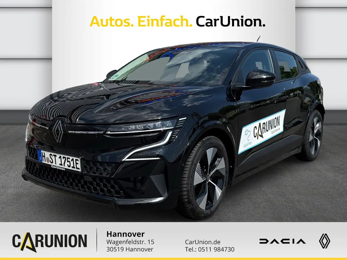 Renault Megane E-TECH Equilibre EV60 220hp Schwarz - 1