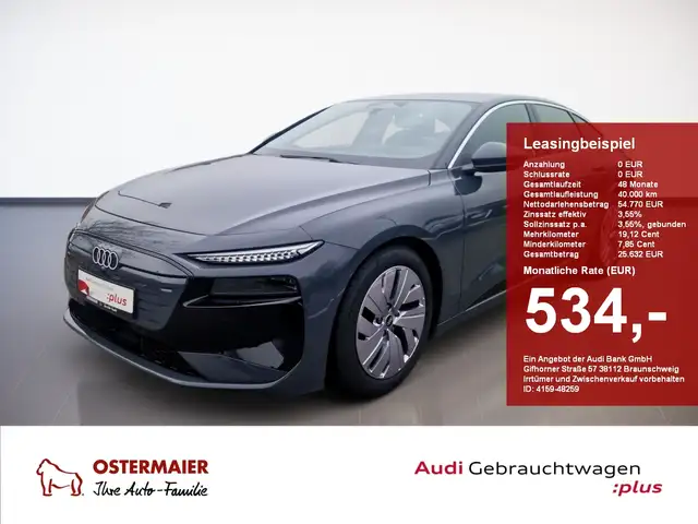 Audi A6 Sportback e-tron 286PS AHK.LUFTFEDERUNG.BEIFAHRERD