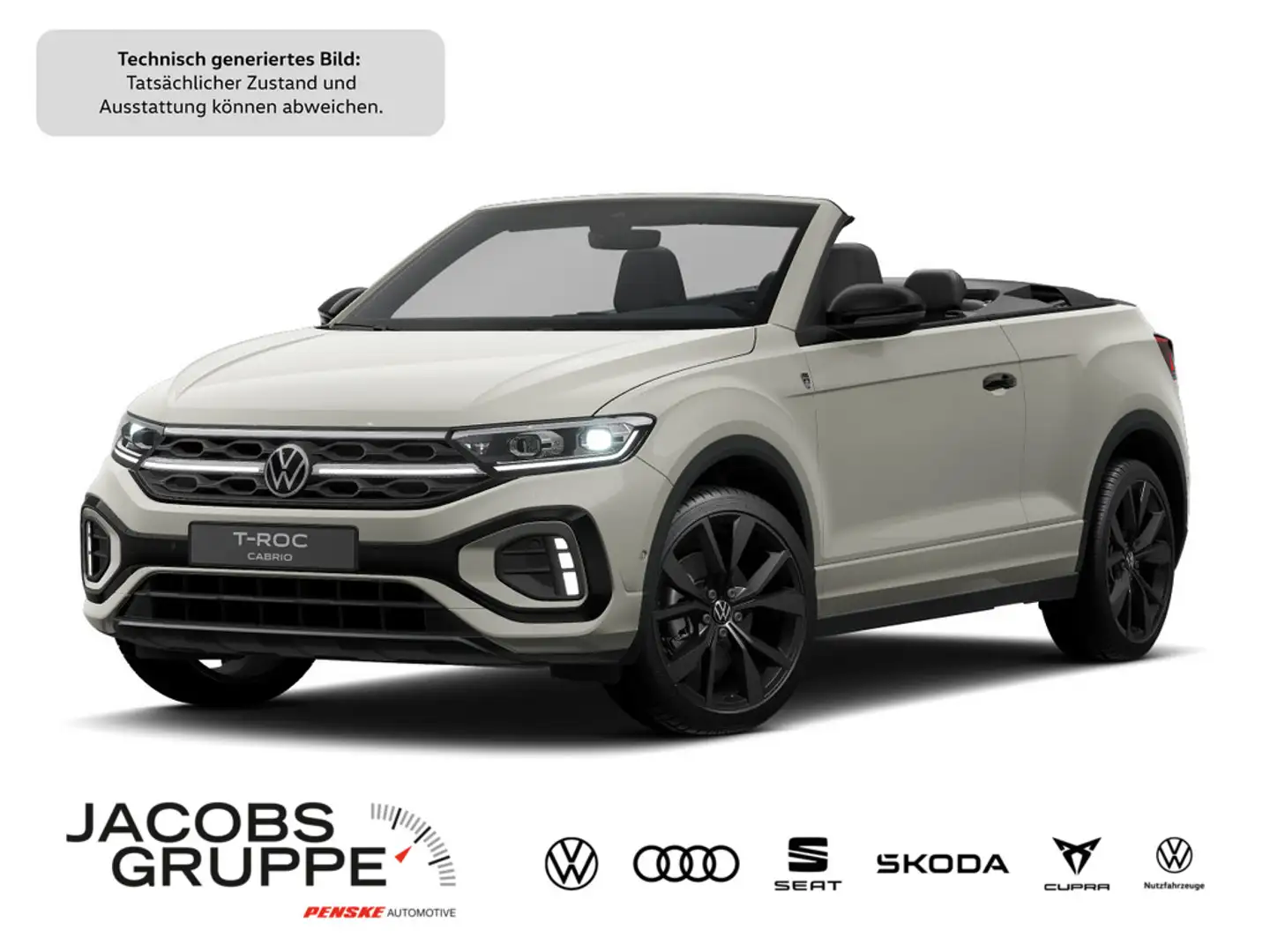 Volkswagen T-Roc Cabriolet 1.5 TSI R-Line Edition Karmann Grau - 1