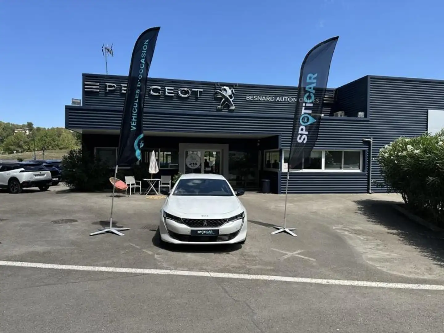 Peugeot 508 HYBRID 225ch GT Line e-EAT8 Blanc - 2