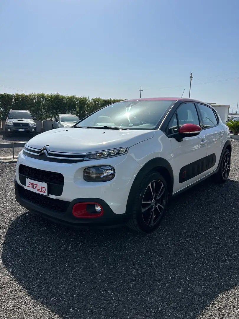 Citroen C3 C3 BlueHDi 75 S&S Shine Bianco - 1