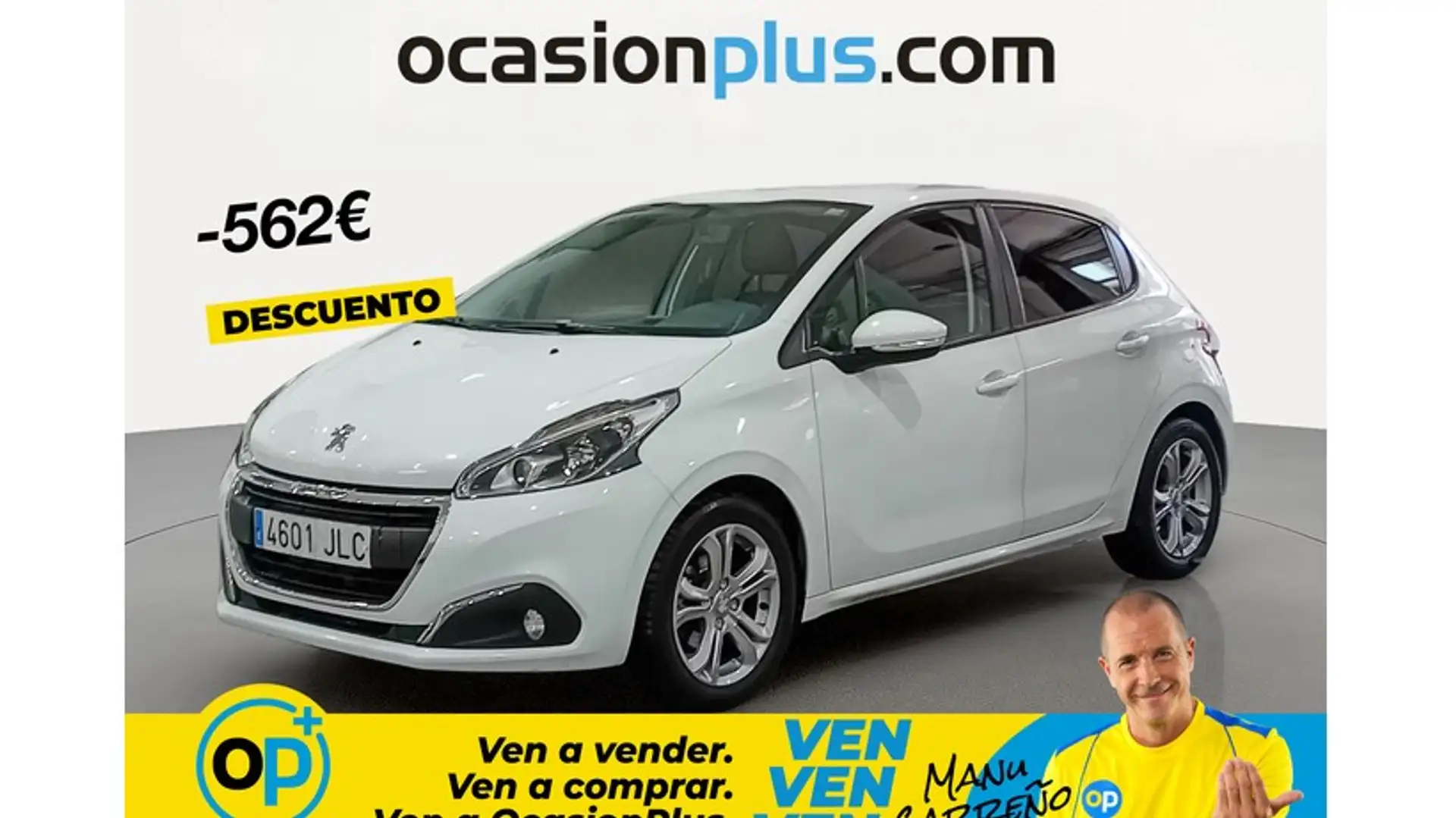 Peugeot 208 1.2 PureTech Style 82 Blanco - 1