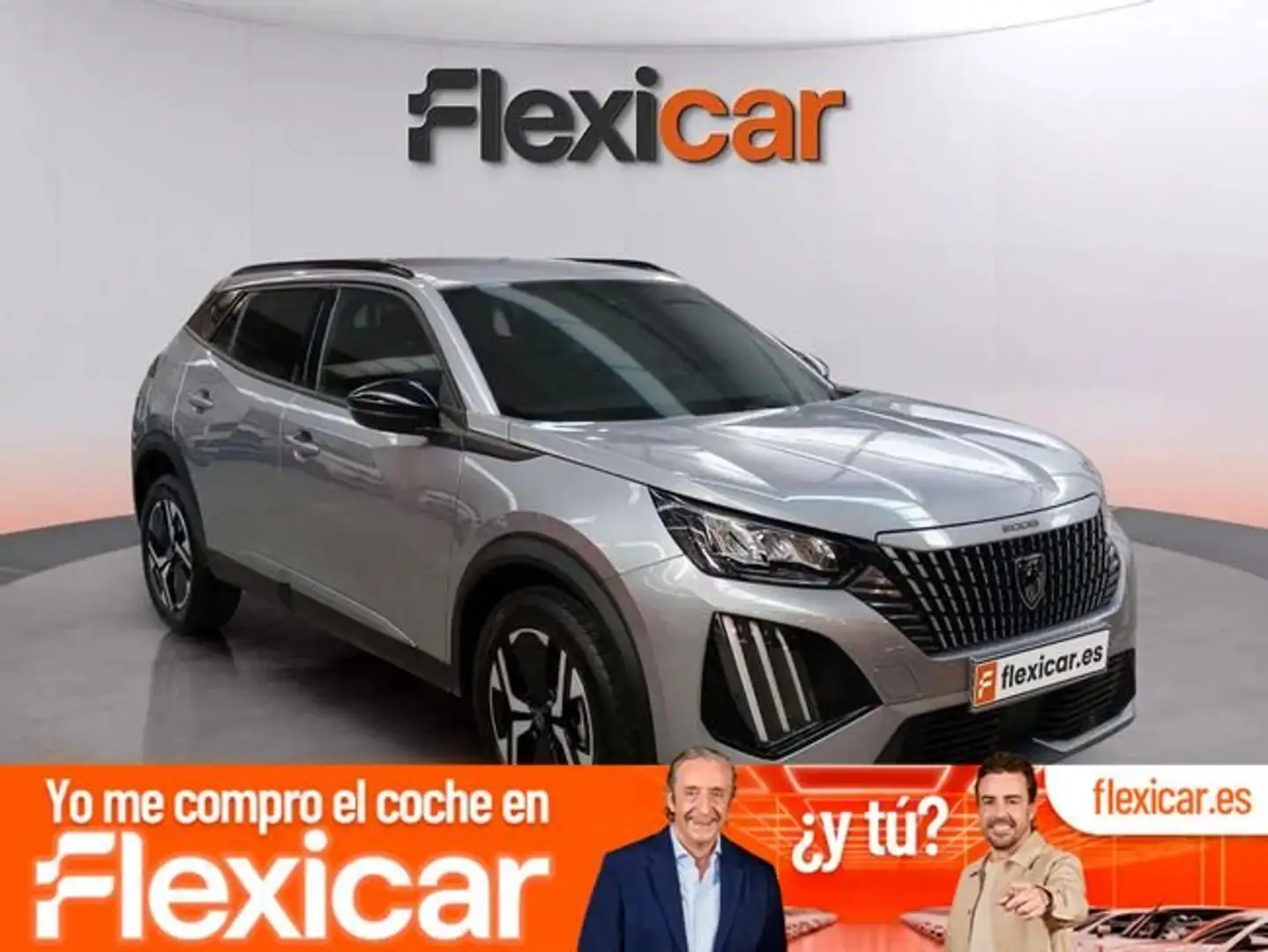 Peugeot 2008 Allure Gasolina 100 S&S 6 Vel. MAN Gris - 1