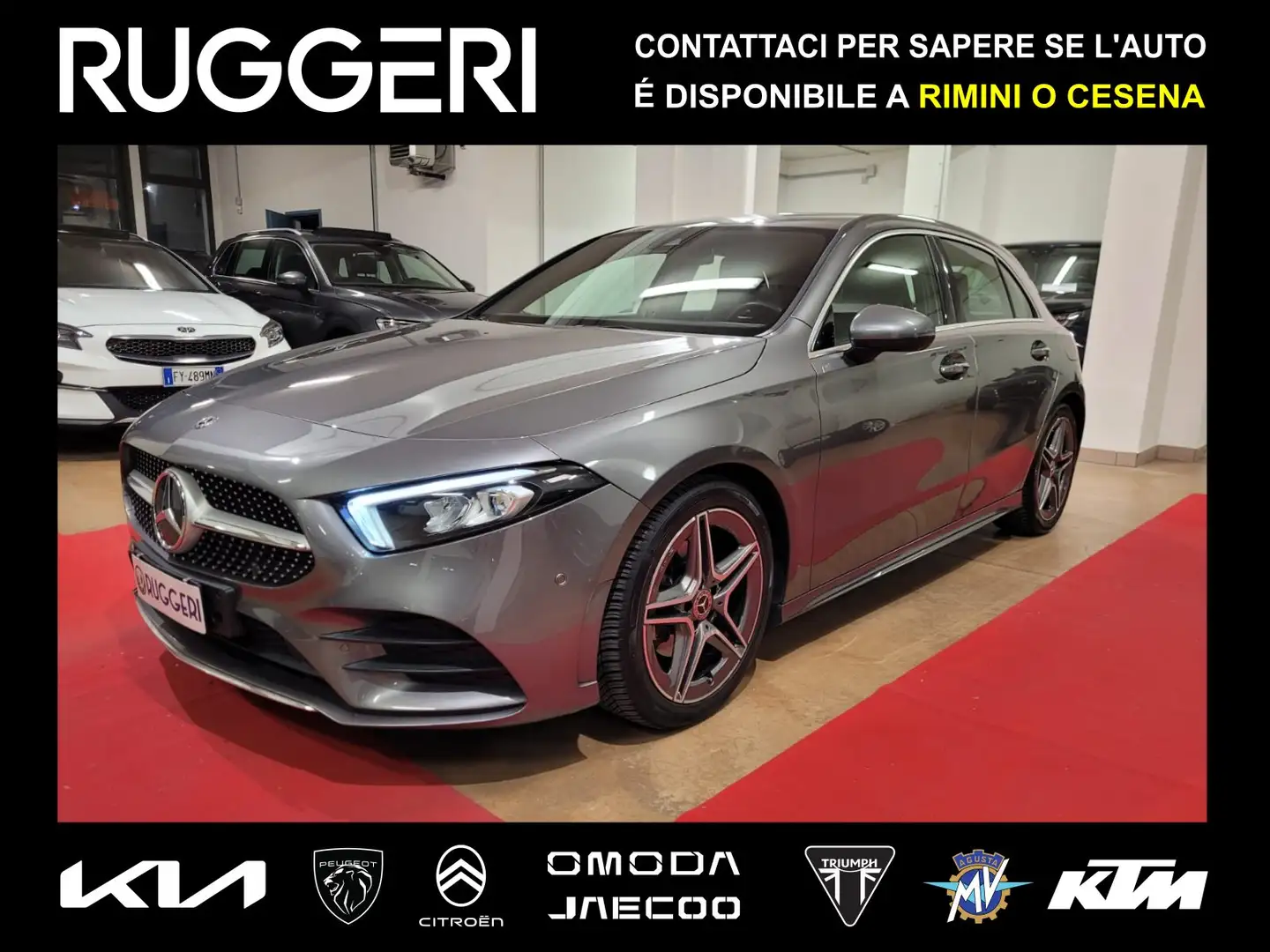 Mercedes-Benz A 180 A 180 d Automatic Premium AMG Grigio - 1