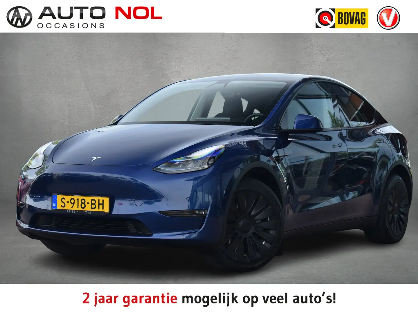 Tesla Model Y Long Range AWD 75 kWh | Achterbank verw. | Stuurve Blauw - 1
