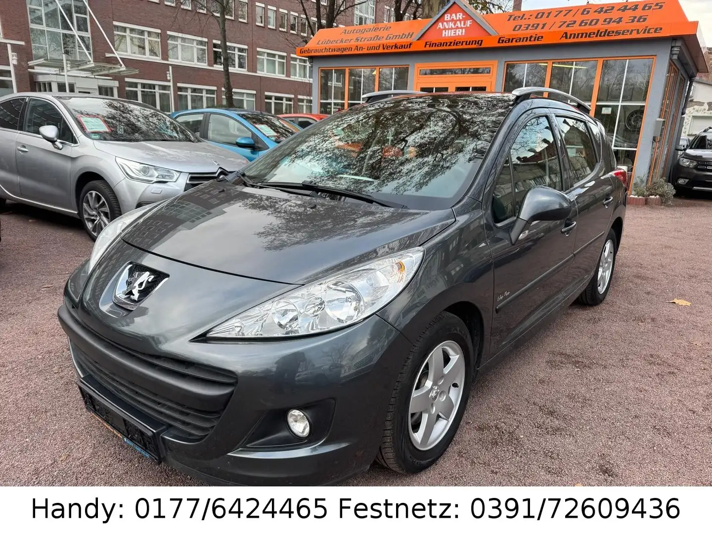 Peugeot 207 SW Urban Move VTi KLIMA/el.FH/ALU/PANORAMA Grau - 1