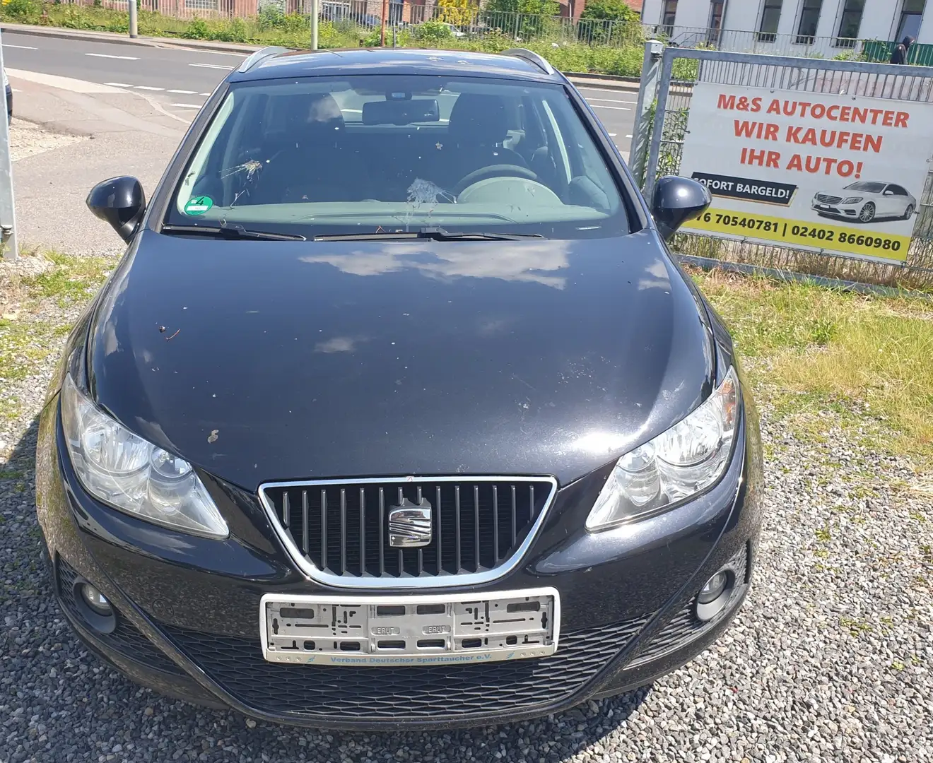 SEAT Ibiza ST 1.2 TDI CR Style.Klimaanlage.Alufelgen.TÜV Schwarz - 1