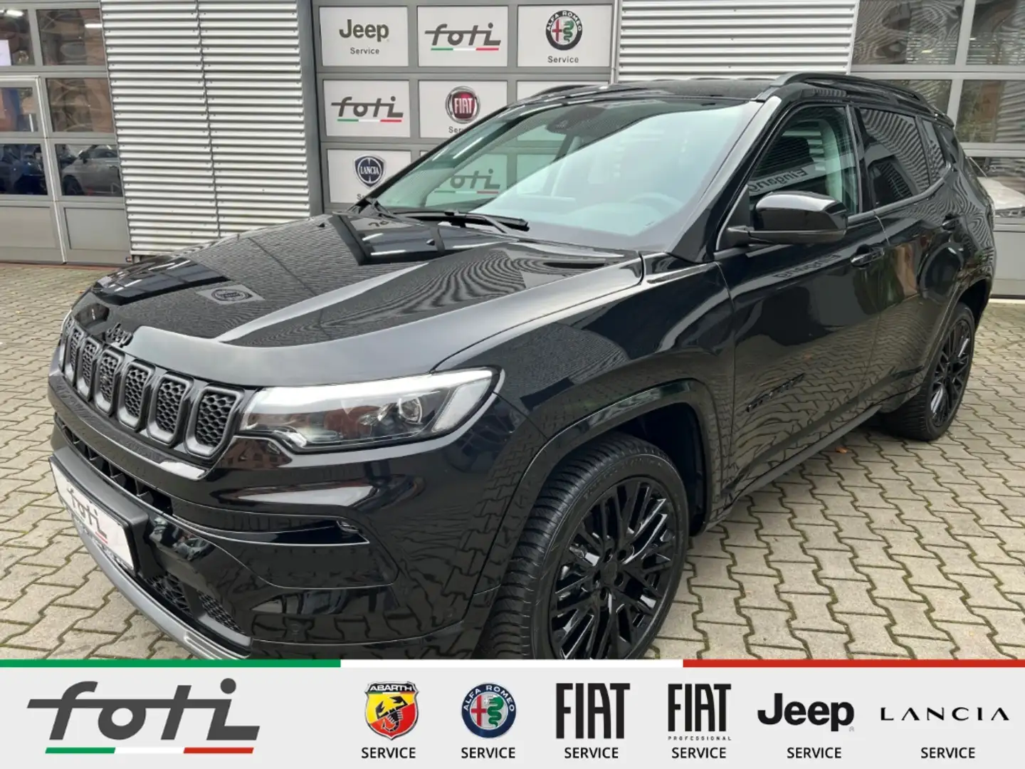 Jeep Compass S 1.5 130PS Automatik Leder 360° Kamera Schwarz - 2