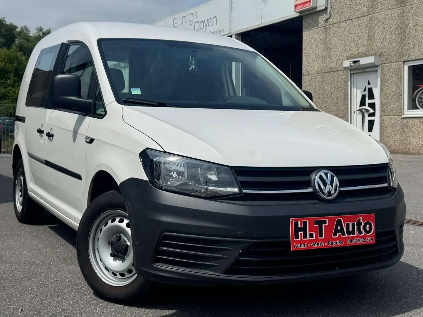 Volkswagen Caddy 2.0 TDi/Utilitaire/2 places/Airco/Tva recuperable Blanc - 2