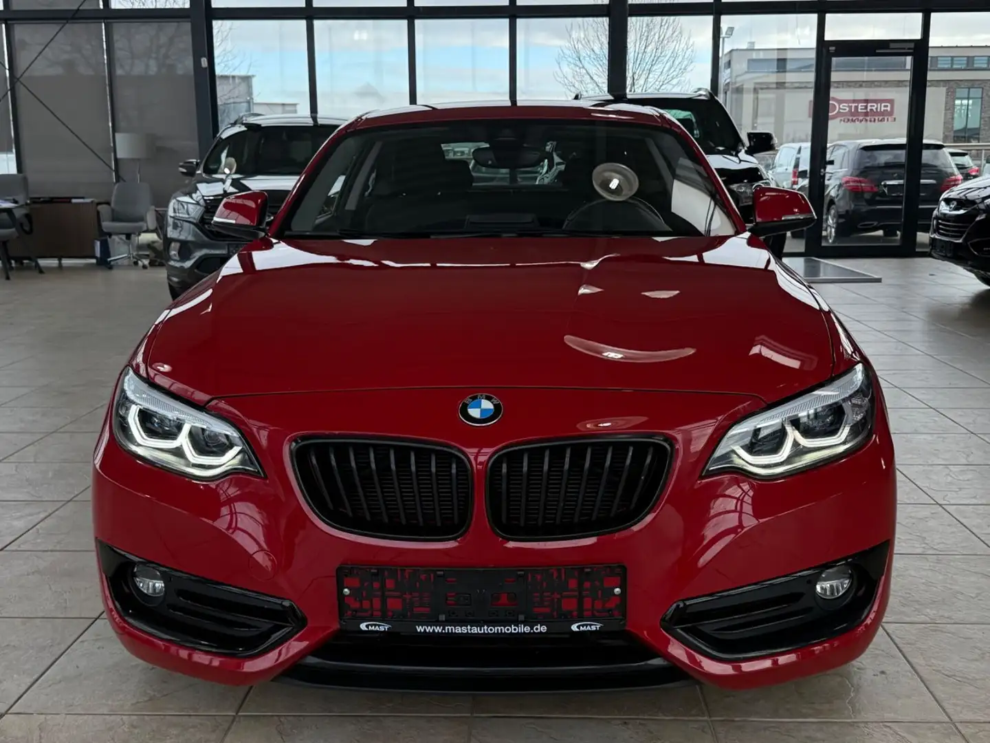 BMW 220 2 Coupe 220 d Sport Line Rot - 2