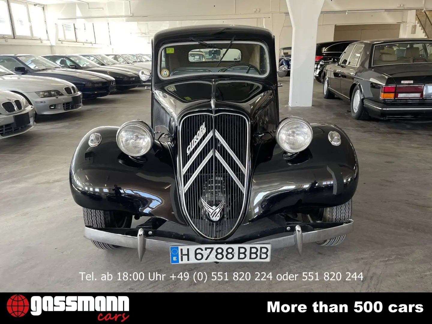 Citroen C 11BL, Gangsterlimousine Noir - 2