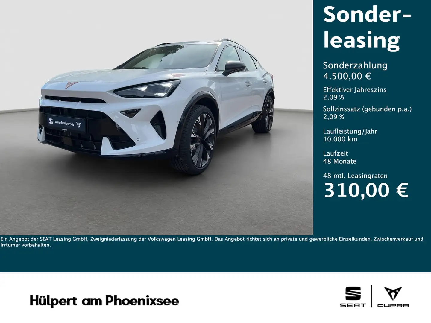 CUPRA Formentor 2.0 VZ DSG AHK SENNHEISER NAVI 360CAM Blanco - 1