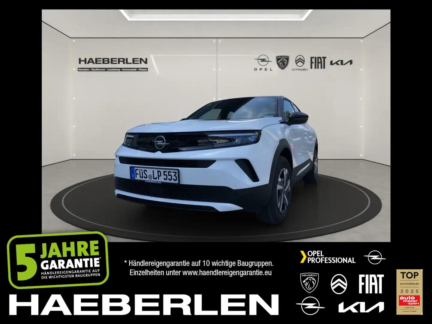 Opel Mokka 1.2 Turbo Edition LED+SHZ+Winterp. Weiß - 1