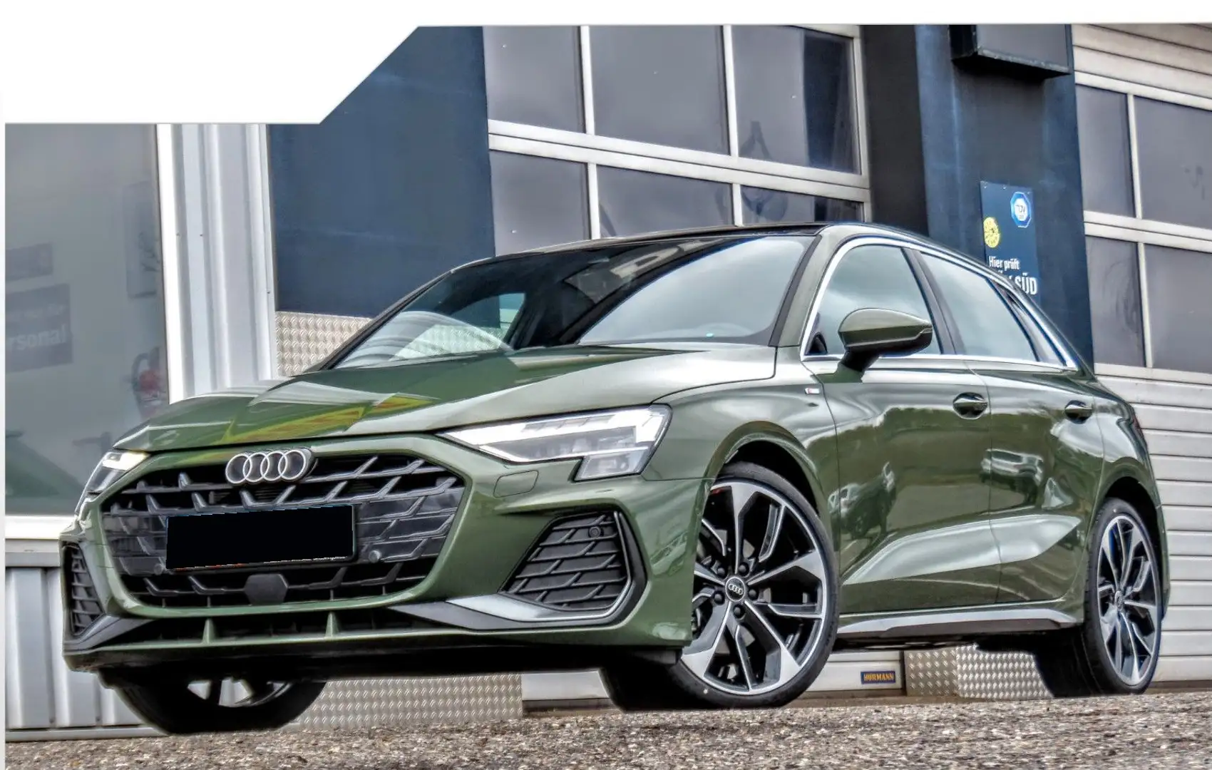 Audi A3 35 TFSI Mild Hybrid 150 S tronic 7 S line TOE SONO Vert - 1