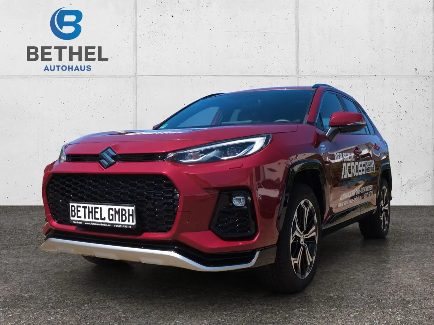 Suzuki Across PLUG-IN HYBRID LED Klima Einparkhilfe Rot - 1