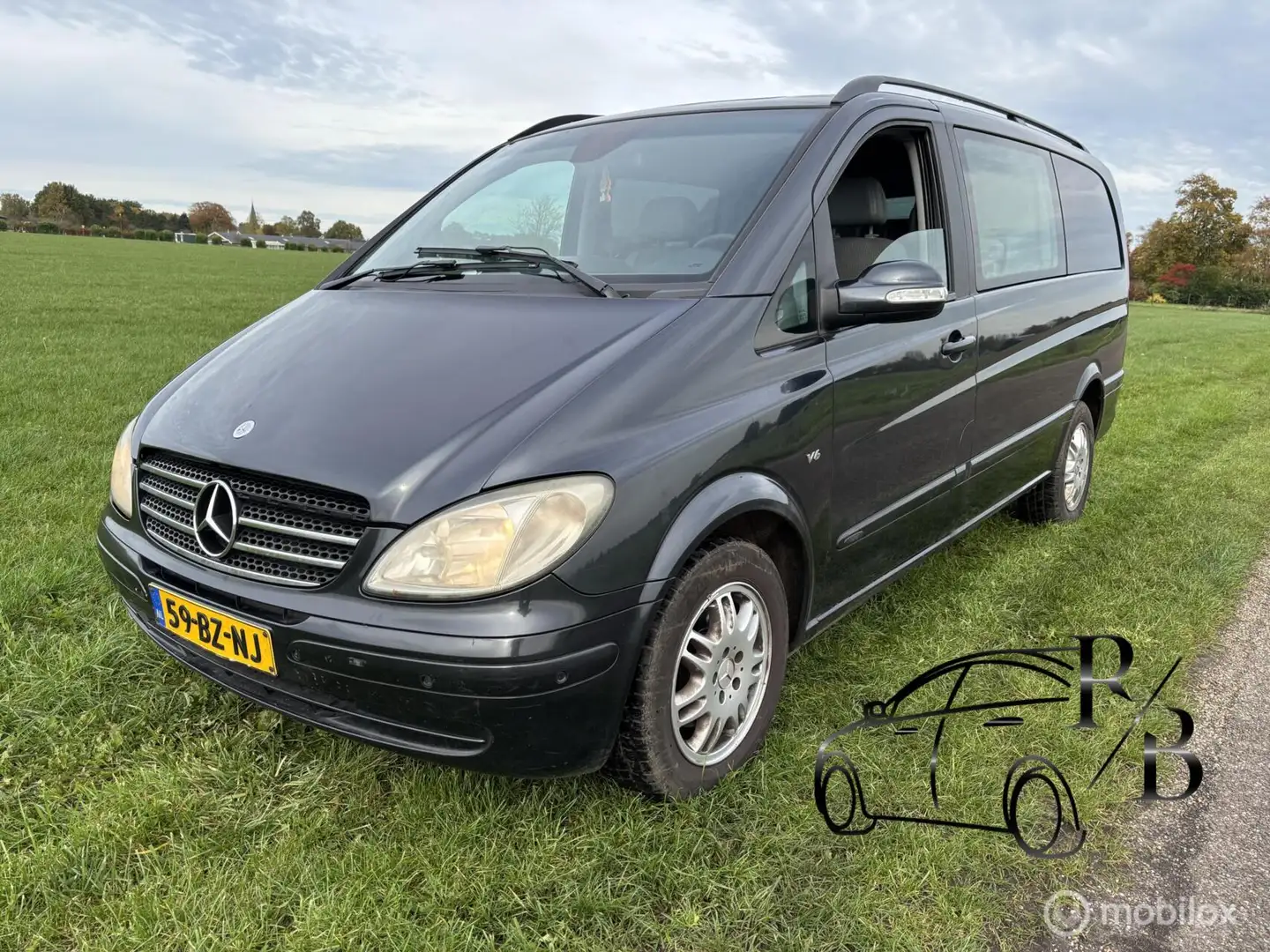 Mercedes-Benz Viano 3.0 CDI V6 DC Ambiente Lang AIRCO AUTOMAAT APK Noir - 1