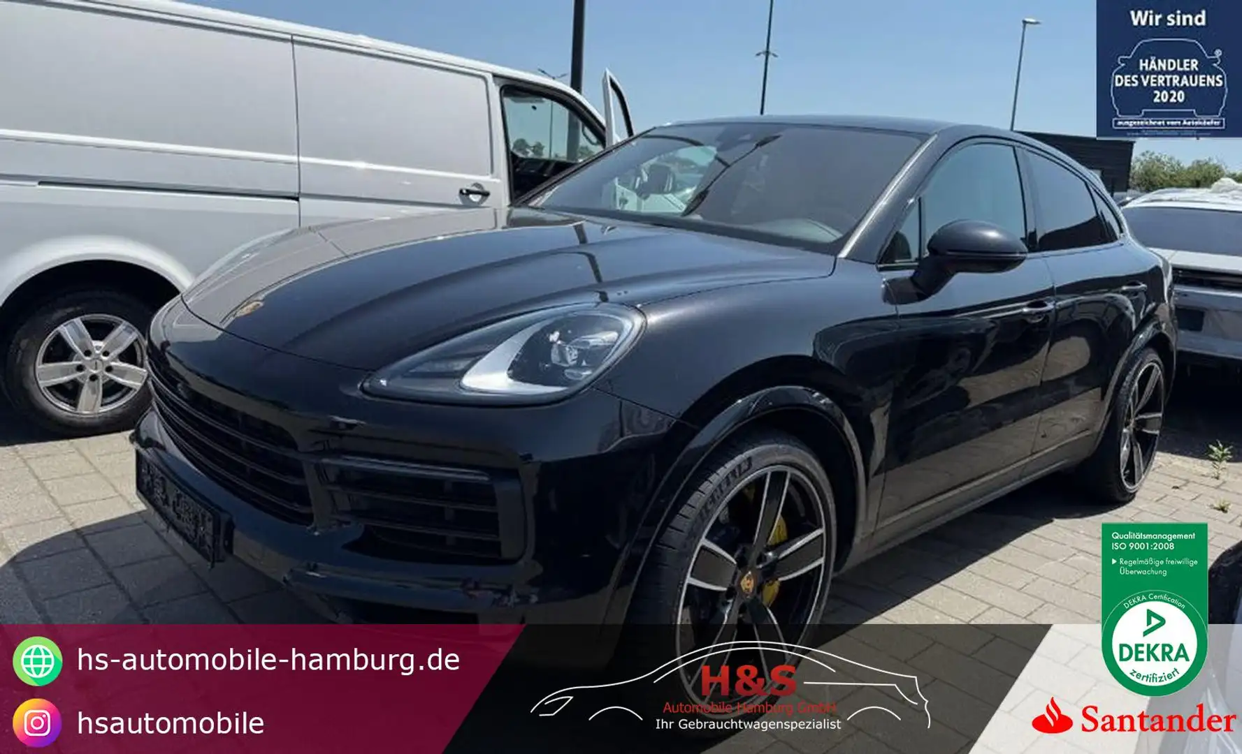 Porsche Cayenne Coupe S*PANO/MEMORY/LEDER* Schwarz - 1