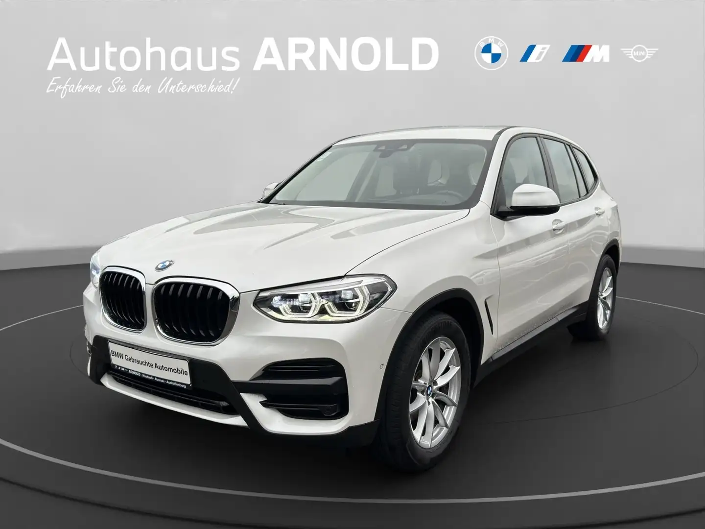 BMW X3 xDrive20i Advantage Head-Up LED Navi AHK Weiß - 1