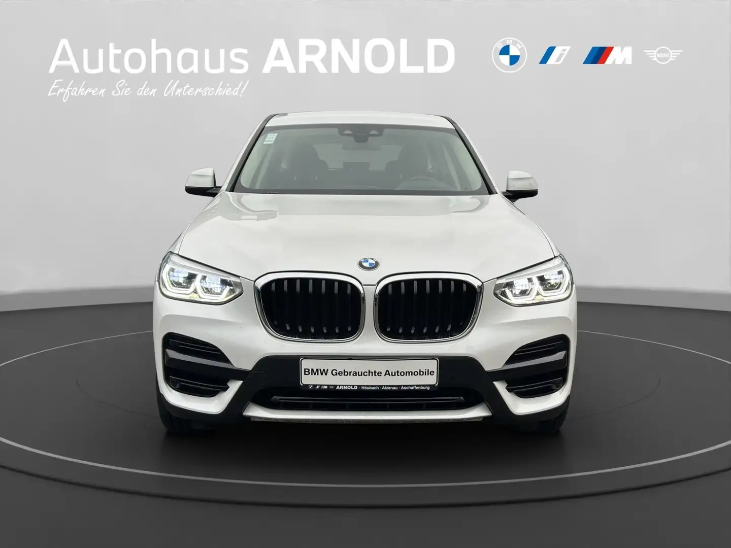 BMW X3 xDrive20i Advantage Head-Up LED Navi AHK Weiß - 2