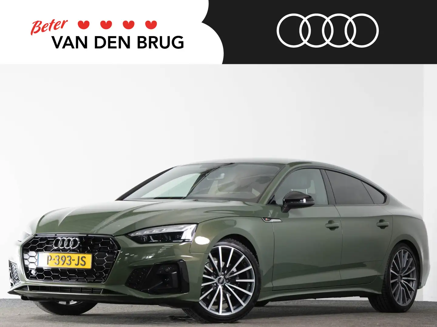 Audi A5 Sportback S-Line 35 TFSI 150 pk Automaat Competiti Groen - 1