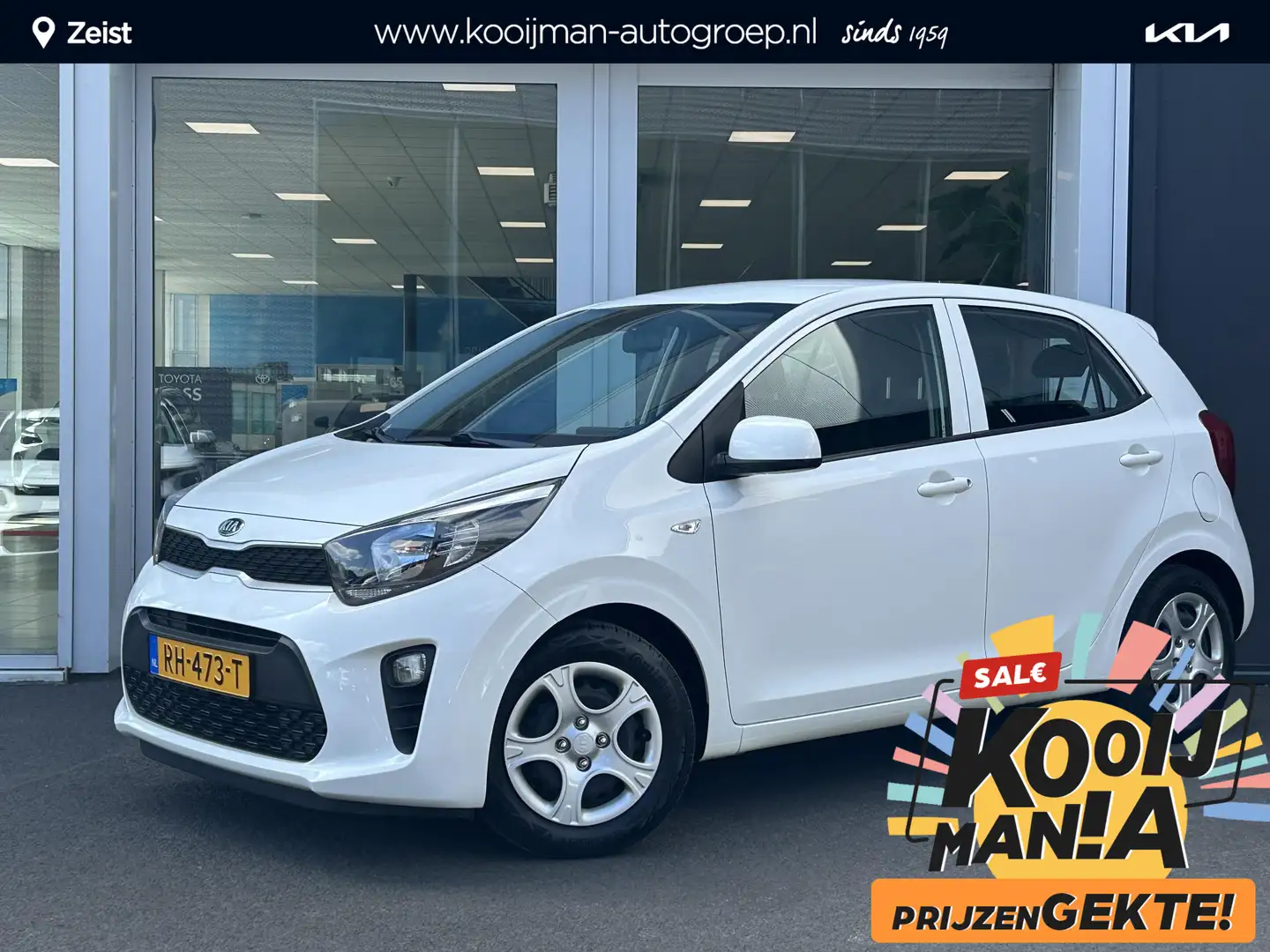 Kia Picanto 1.0 CVVT EconomyPlusLine Blanco - 1