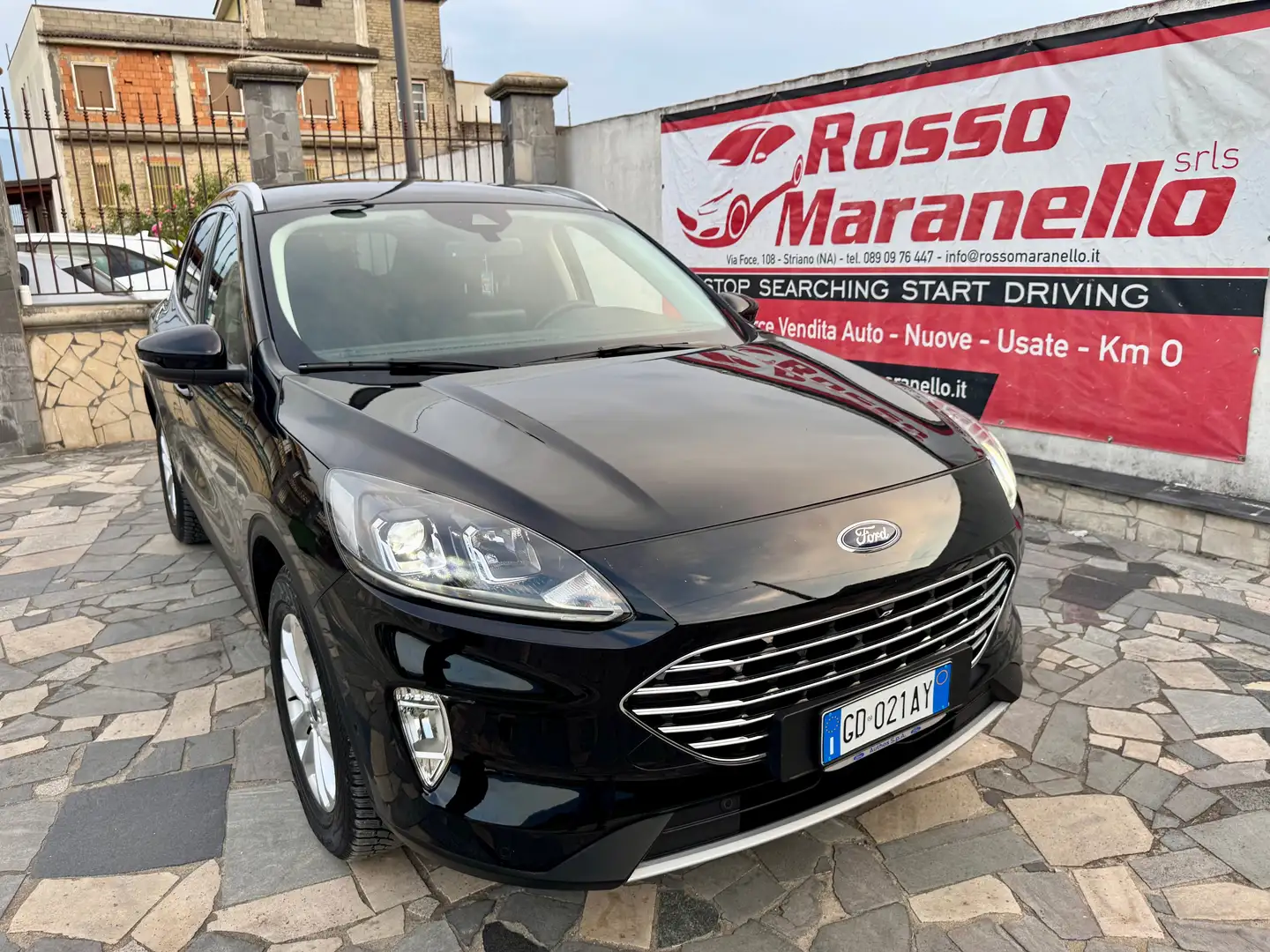 Ford Kuga Kuga 1.5 ecoblue Titanium - UNICO PROPRIETARIO Nero - 1