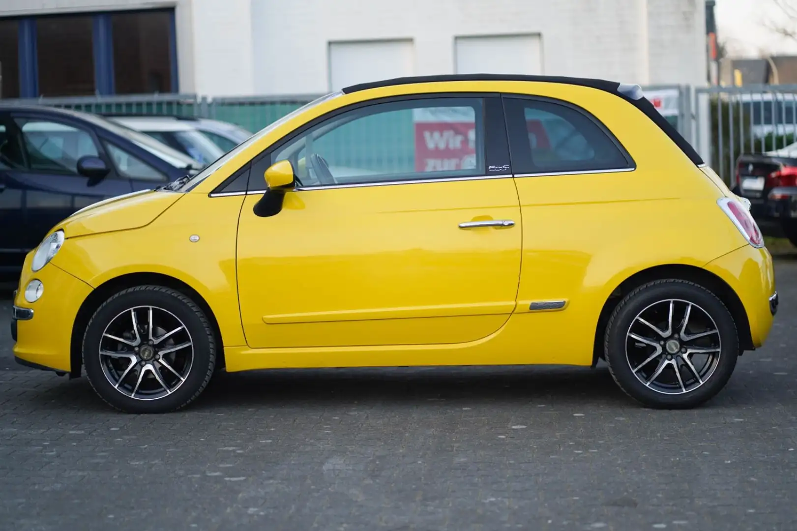 Fiat 500C Lounge Cabrio Klima Interscope Soundsystem Gelb - 2