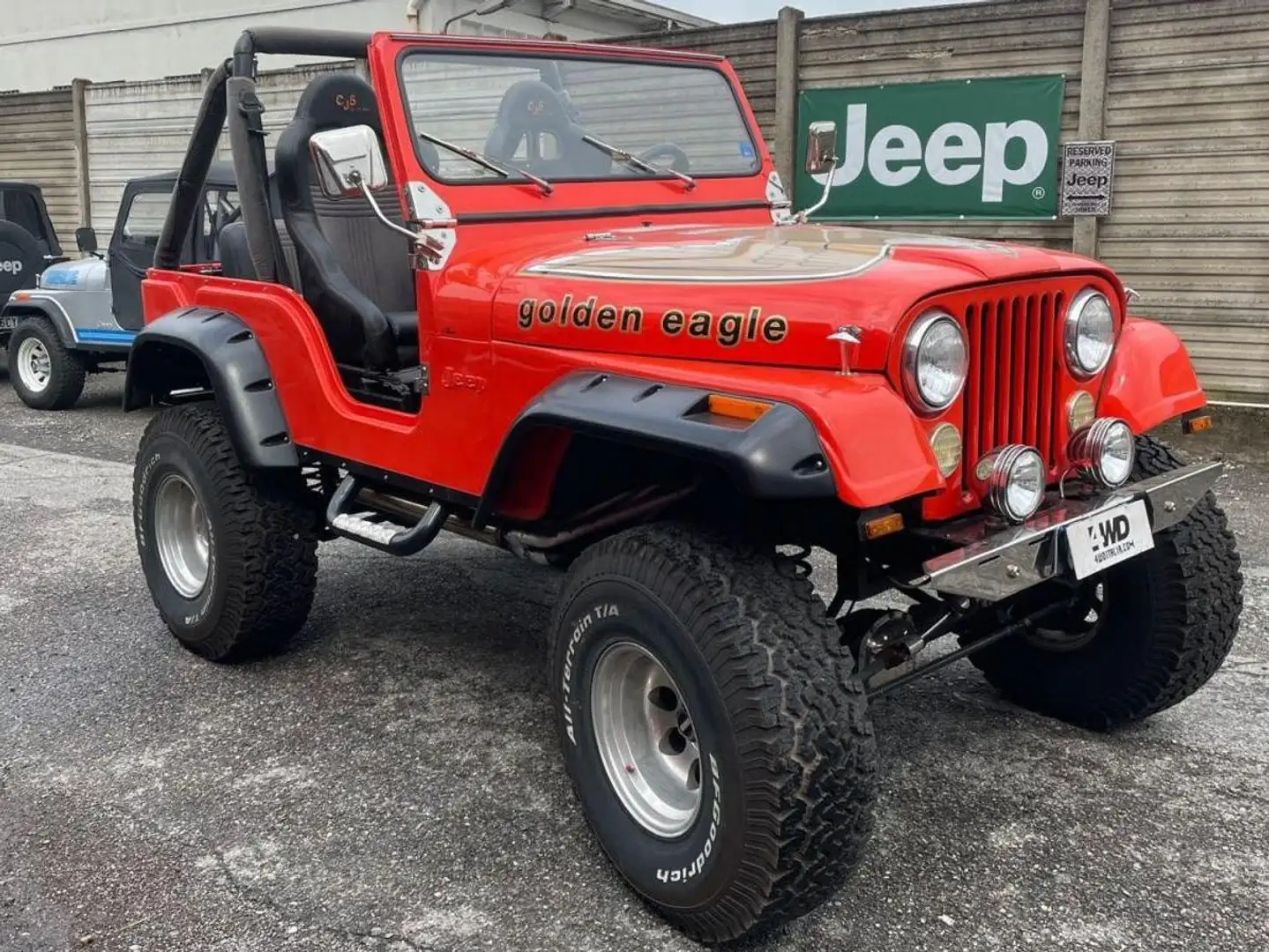Jeep CJ-5 Rosso - 1