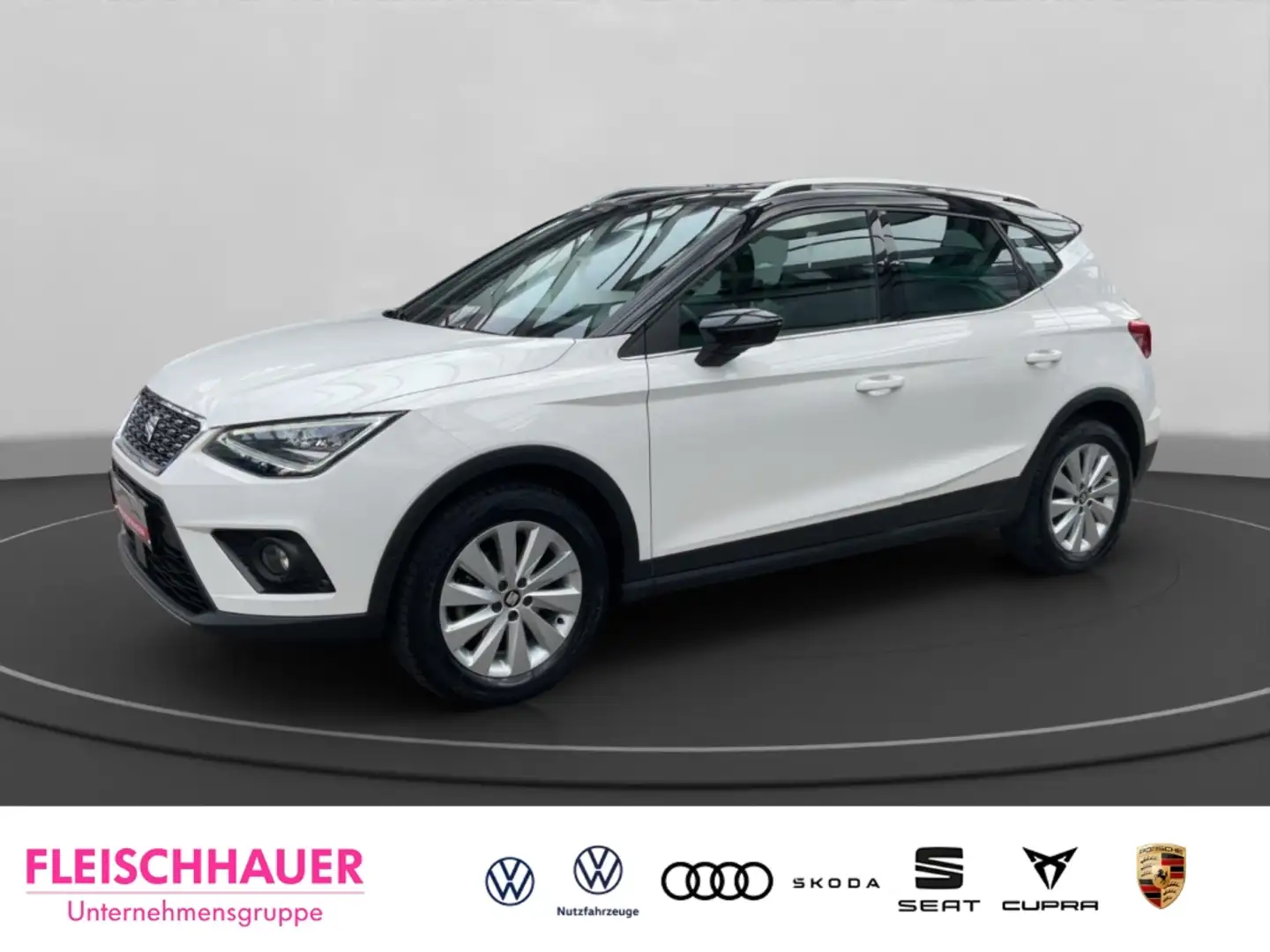 SEAT Arona Xcellence 1.6 TDI DSG Navi Soundsystem LED ACC App Weiß - 1