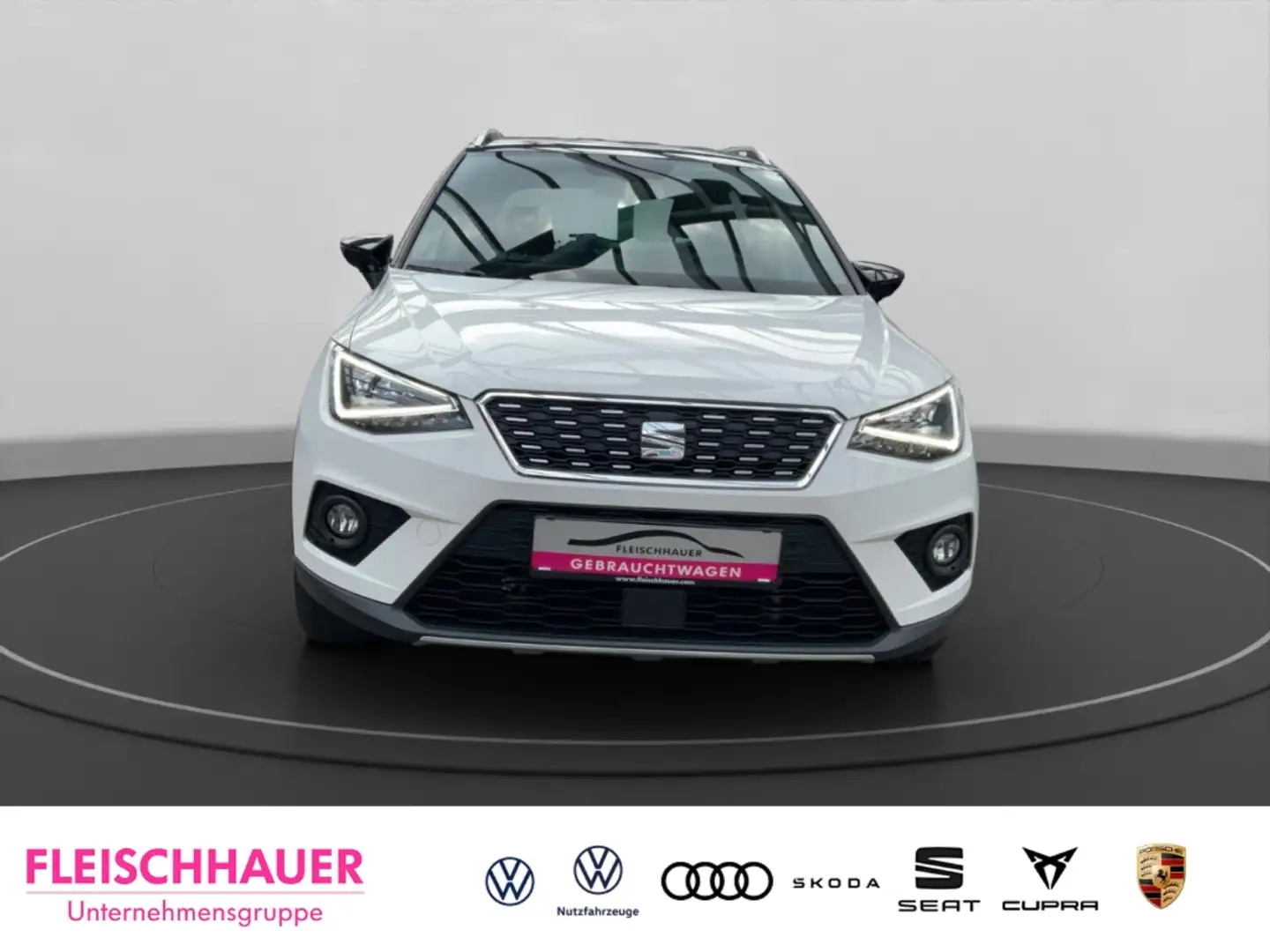 SEAT Arona Xcellence 1.6 TDI DSG Navi Soundsystem LED ACC App Weiß - 2