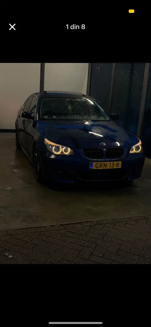 BMW 520 plava - 1
