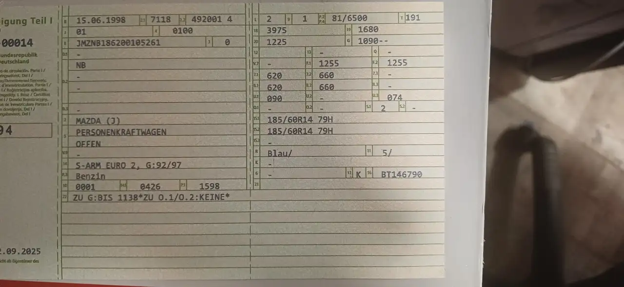 Mazda MX-5 1.6i 16V, foto 5