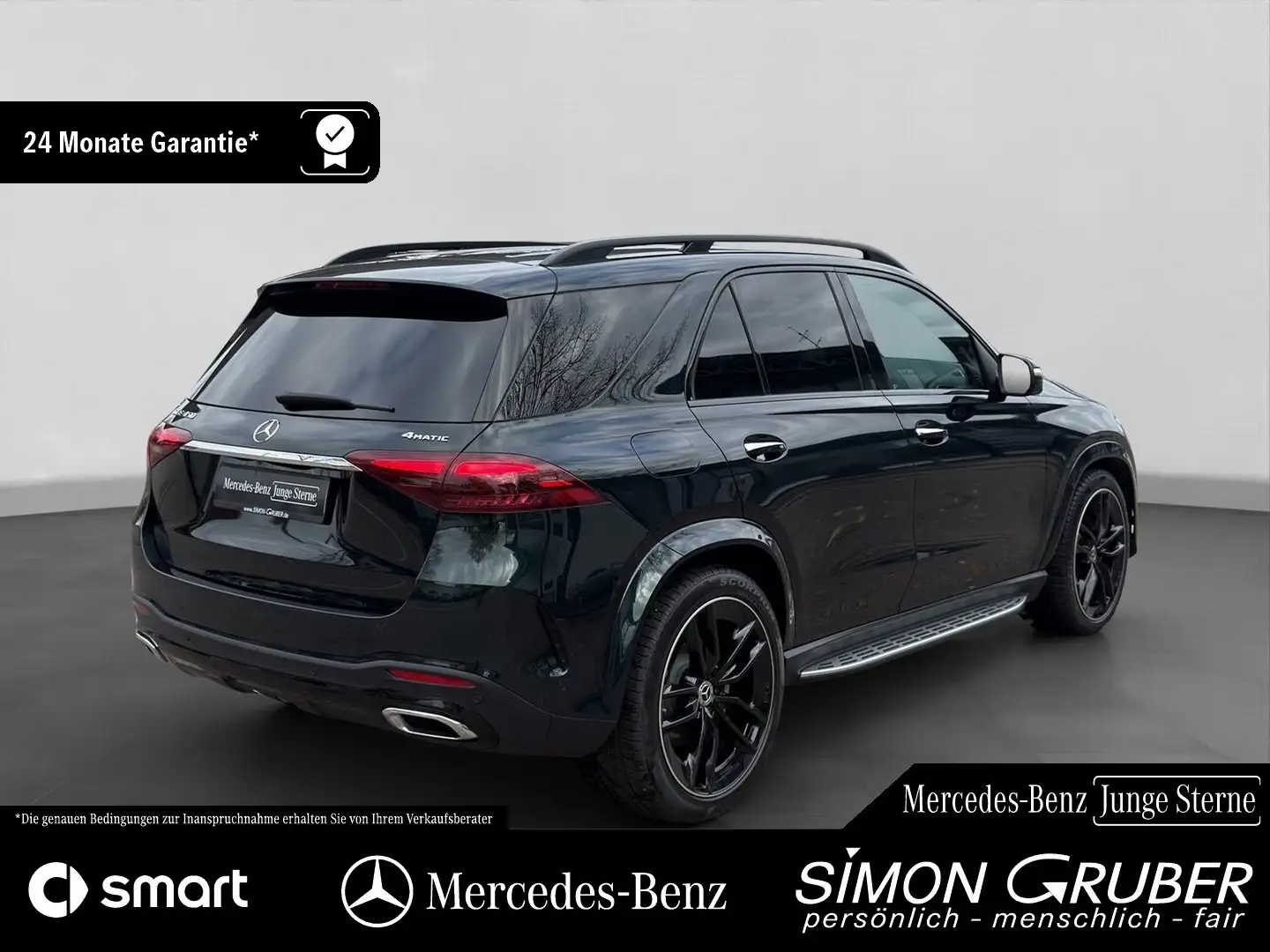 Mercedes-Benz GLE 450 4M AMG Night MBeam Burmester AHK 22Zoll Verde - 2