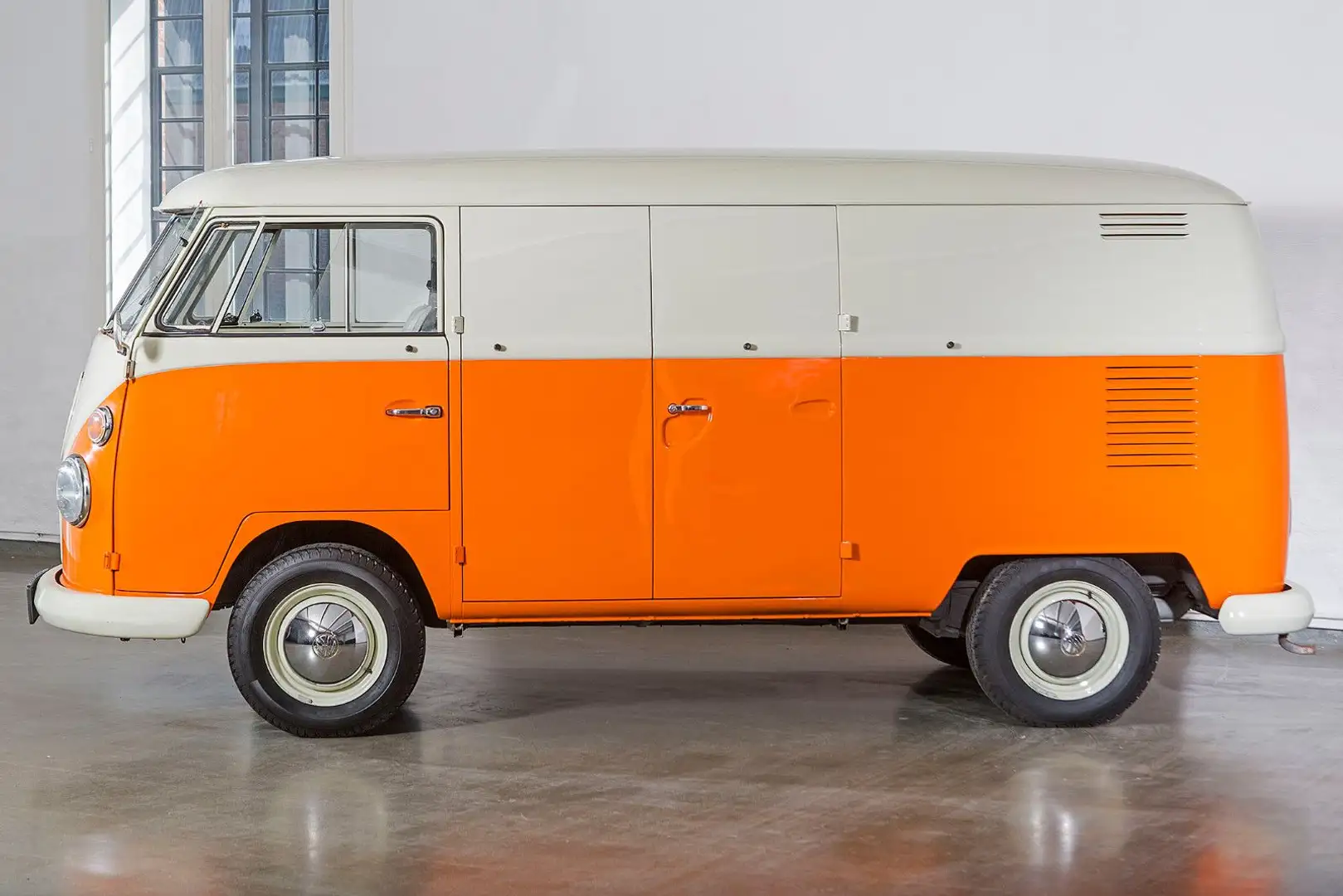 Volkswagen T1 Bulli, selten mit doppelten Ladetüren ! Pomarańczowy - 2