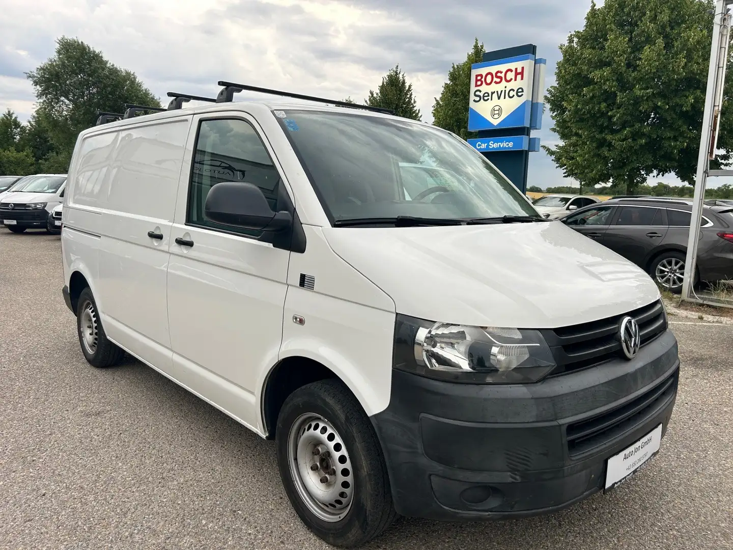 Volkswagen T5 Transporter Kasten, 1 Besitz, MwSt., Klima, Pickerl NEU 09/26 Wit - 2