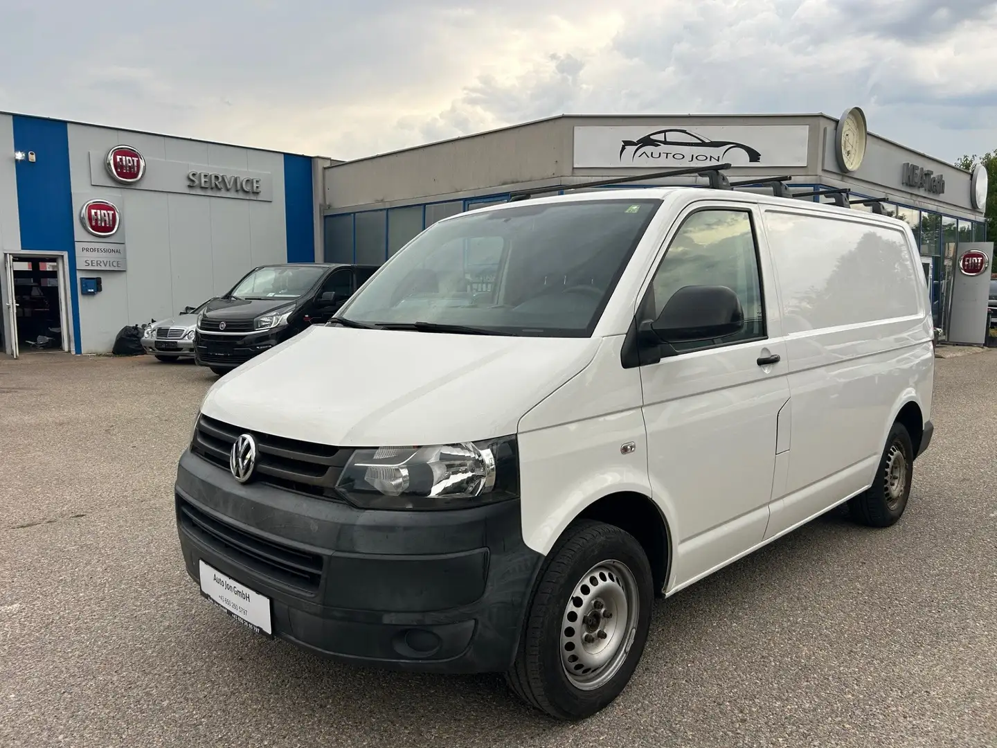 Volkswagen T5 Transporter Kasten, 1 Besitz, MwSt., Klima, Pickerl NEU 09/26 Wit - 1